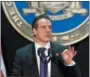  ?? THE ASSOCIATED PRESS ?? Gov. Andrew Cuomo delivers his 2018state of the state message in Albany.