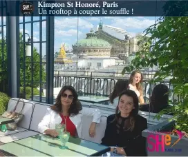 ?? ?? Kimpton St Honoré, Paris
Un rooftop à couper le souffle !
