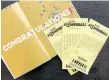  ??  ?? Seventeen Northlande­rs have won Lotto First Division so far this year, including three in the past two weeks, with their winning tickets.