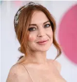  ??  ?? Lindsay Lohan.