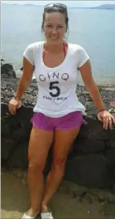  ??  ?? Majella Duffy had raised nearly €9,000 for the Irish Heart Foundation. She died last Friday climbing Mount Kilimanjar­o.