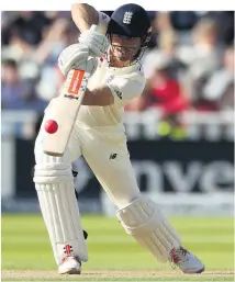  ?? Picture / Photosport ?? Alastair Cook was unbeaten on 153 at stumps on day one.