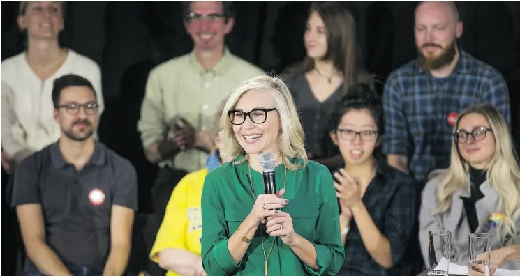  ?? ERNEST DOROSZUK / POSTMEDIA NEWS FILES ?? Mayoral candidate Jennifer Keesmaat, shown earlier this month, has a strong record navigating City Hall’s greasy jungle and has few virulent public detractors.