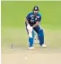  ??  ?? Shot of the day
Rishabh Pant faces 90mph Jofra Archer ...