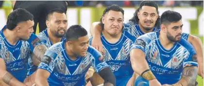  ?? Photo / AP ?? Samoa’s players reflect on their showing in the Rugby League World Cup final.
