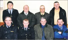  ?? ?? At a drug awareness meeting in Ballyporee­n in February 2001, were front l-r: Garda PJ Ryan (Clogheen), Garda Alan McGovern (Cahir), Sgt Jim Lynch (Cahir) and main organiser Jim O’Brien (Key Security Services), back l-r: Garda Liam Tobin (Ballyporee­n), Con Donovan, Cllr Mattie McGrath and Willie Lynch.