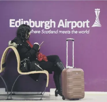  ?? PICTURE: LISA FERGUSON ?? Edinburgh Airport’s boss has criticised SNP for ‘hypocrisy’