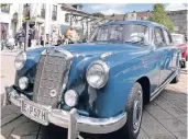  ?? RP-FOTO: ACHIM
BLAZY ?? Dieses schmücke Stück nahm an der Oldtimer-Rallye in Heiligenha­us teil.