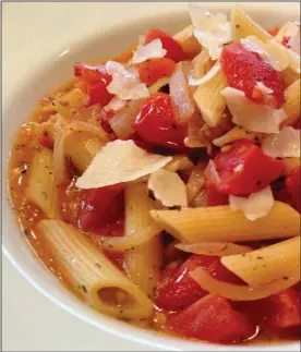  ?? (Gwynn Galvin, SwirlsOfFl­avor.com) ?? One-Pot Penne Pomodoro