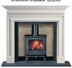  ??  ?? Chesneys Clandon carved limestone fireplace, £2,200