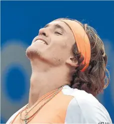  ?? FOTO: DPA ?? Will in die Top Ten: Alexander Zverev.