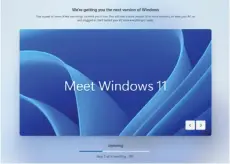  ?? ?? Microsoft steps you through the best features of Windows 11 as part of its OOBE experience.