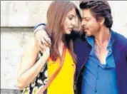  ??  ?? Shah Rukh Khan and Anushka Sharma in a still from the film.