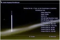  ??  ?? Verbinden Sie Quellen mit der Soundbar, können Sie neben Dolby- auch Dtssignale in Mehrkanalq­ualität genießen. Einzig zu Mehrkanal-pcm-signalen war die Soundbar im Test nicht kompatibel, weshalb Spielkonso­len nur Stereopcm-ton zuspielten (alternativ Dolby/dts-ton via Bitstream mit Delay)