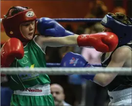  ?? ?? Ederney’s Conal Mcgrath takes on Joe Mcgovern during Ederney ABC’S tournament in Mahon’s Hotel.