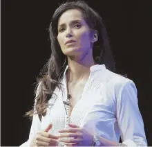  ?? COURTESY PHOTO ?? STAR WITNESS: ‘Top Chef’ star Padma Lakshmi is among the witnesses named by the attorneys for Teamsters accused of extorting producers of her show.