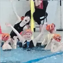  ?? SUBMITTED PHOTO ?? Trent Swim Club’s Torpedoes swimmers who performed well at the Barrie Trojans Swim Club’s Pentathlon Swim Meet included, clockwise, Samantha Garside, Kelly Mitchell, Oliva Akiyama, Logan Garside and Clara Morison.