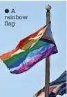  ?? ?? A rainbow flag