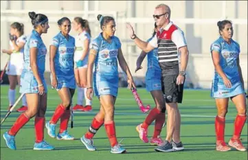  ?? HOCKEY INDIA ?? India’s Dutch coach Sjoerd Marijne and his wards are confident of a good show after their Asia Cup triumph last year.