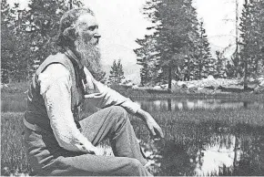  ?? COURTESY OF UW-STEVENS POINT, COURTESY OF UW-STEVENS POINT ?? The legacy of John Muir, who was a founder of the Sierra Club, is complicate­d by racism, including derogatory language describing Black and Native American people.
