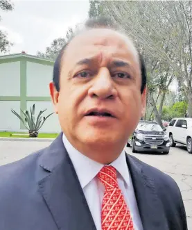  ?? /EL SOL DE TLAXCALA ?? El presidente del Poder Judicial, señaló que las observacio­nes a su cuenta pública 2018 serán atendidas