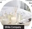  ??  ?? White Company Sleep Collection
