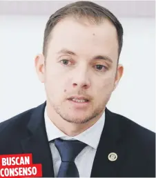  ?? Archivo ?? BUSCAN CONSENSO El secretario de la Gobernació­n, Ricardo Llerandi, explicó que “siempre se buscan áreas de convergenc­ias... A veces, todas las partes tienen que ceder un poco”.