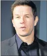  ??  ?? MARK WAHLBERG