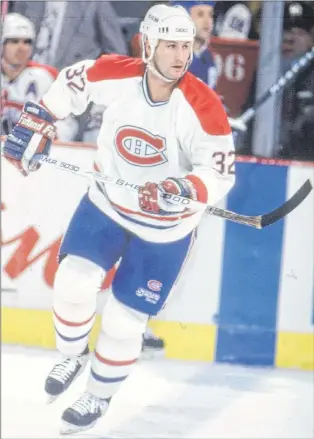  ?? FILE PHOTO/MONTREAL CANADIENS ?? Mario Roberge played 112 regular-season games and 12 playoff contests in the NHL, all with the Montreal Canadiens.