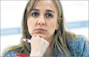  ?? DANI DUCH ?? La imputación de Tania Sánchez surge de una querella del PP