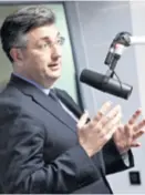  ??  ?? Predsjedni­k Vlade Republike Hrvatske Andrej Plenković