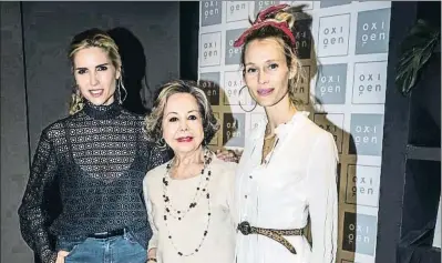  ?? LLIBERT TEIXIDÓ ?? Judit Mascó, Estrella Pujol y Vanesa Lorenzo