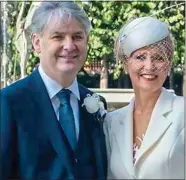  ??  ?? TIED THE KNOT: Philip Davies and Esther McVey