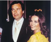  ?? SUPPLIED BY WENN.COM ?? Actors Robert Wagner and Natalie Wood in the 1970s. Wood’s body was found floating off her yacht in 1981.