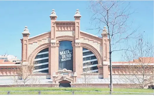  ?? ?? Vista de una de las zonas de Matadero Madrid.