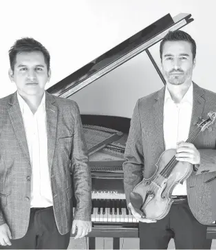  ?? ARCHIVO LA NUEVA. ?? Marco Fattorello y Jonatan Vega darán cátedra con sus instrument­os.