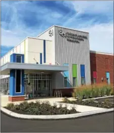  ?? LESLIE KROWCHENKO – DIGITAL FIRST MEDIA ?? The Children’s Hospital of Philadelph­ia Primary Care is the first of the mixed-use developmen­ts to open at Promenade at Granite Run.