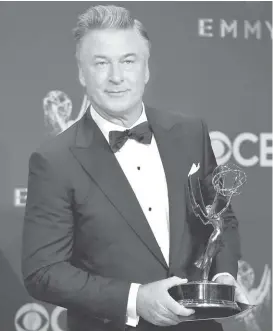  ?? AP Y AFP ?? Alec Baldwin fue el gran ganador de la noche por su papel en