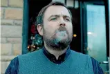  ??  ?? Neil Maskell in Happy New Year, Colin Burstead ,a movie that might make you thankful that your family isn’t as dysfunctio­nal as his.