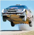  ?? FOTO: AFP ?? El auto de Sébastien Ogier