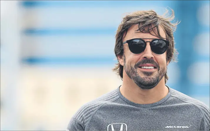  ?? FOTO: GETTY ?? Fernando Alonso no está viviendo el 2017 de regresar a la lucha por los triunfos que esperaba, pero su experienci­a en la IndyCar y el hecho de aceptar su rol actual han significad­o una bocanada de aire fresco para el asturiano