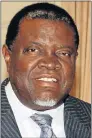  ??  ?? HAGE GEINGOB