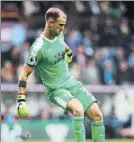  ?? FOTO: GETTY ?? Joe Hart visita El Pireo