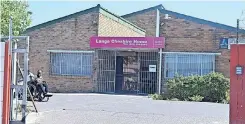  ?? ?? LANGA Cheshire Home for persons with disabiliti­es has been found to be in dire straits.