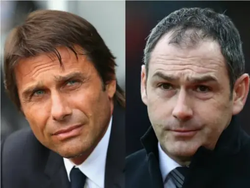  ?? (Getty) ?? Conte will welcome Clement back to his former club