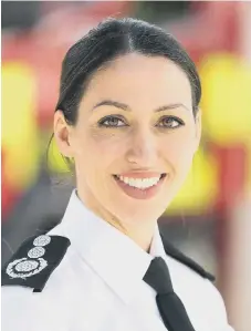  ??  ?? Sabrina Cohen-Hatton praised the work of her fire and rescue staff