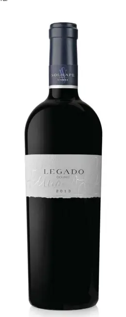  ??  ?? CRIADO NO DOURO, O LEGADO 2013 ESTÁ À VENDA POR 25 0€