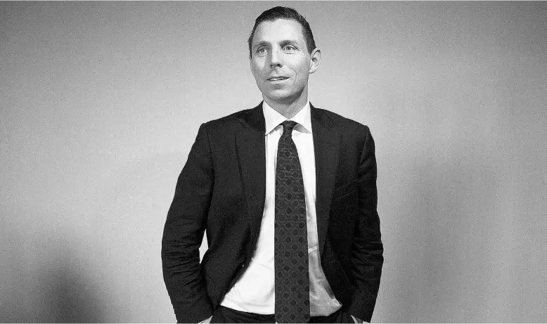  ?? Chris Yo
ung / The Cana dian Press ?? Patrick Brown, an Ontario PC leadership contender and MP for Barrie, labels himself a pragmatic rather than “a red Tory or a blue Tory or a social conservati­ve or a blue Liberal.”