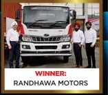  ?? ?? WINNER: RANDHAWA MOTORS