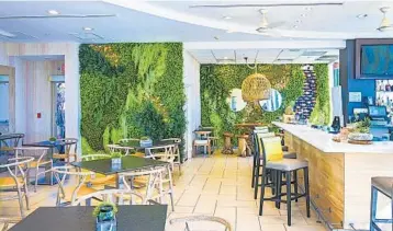  ?? SUSHI BY BOU ?? The design of Sushi By Bou Beach Club at the Marriott Residence Inn Pompano Beach will have more of a seaside vibe than the other locations in Miami Beach, New York, New Jersey and Chicago, which all have more of a speakeasy look.